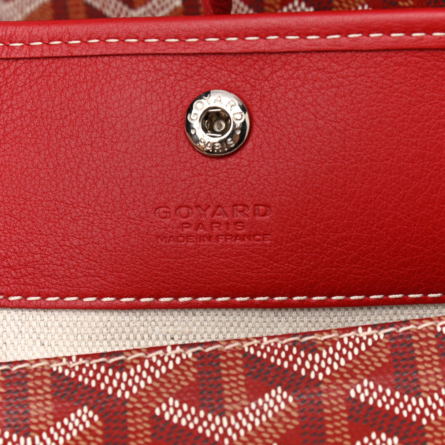 Goyard Goyardine Saint Louis PM Red 7 of 18
