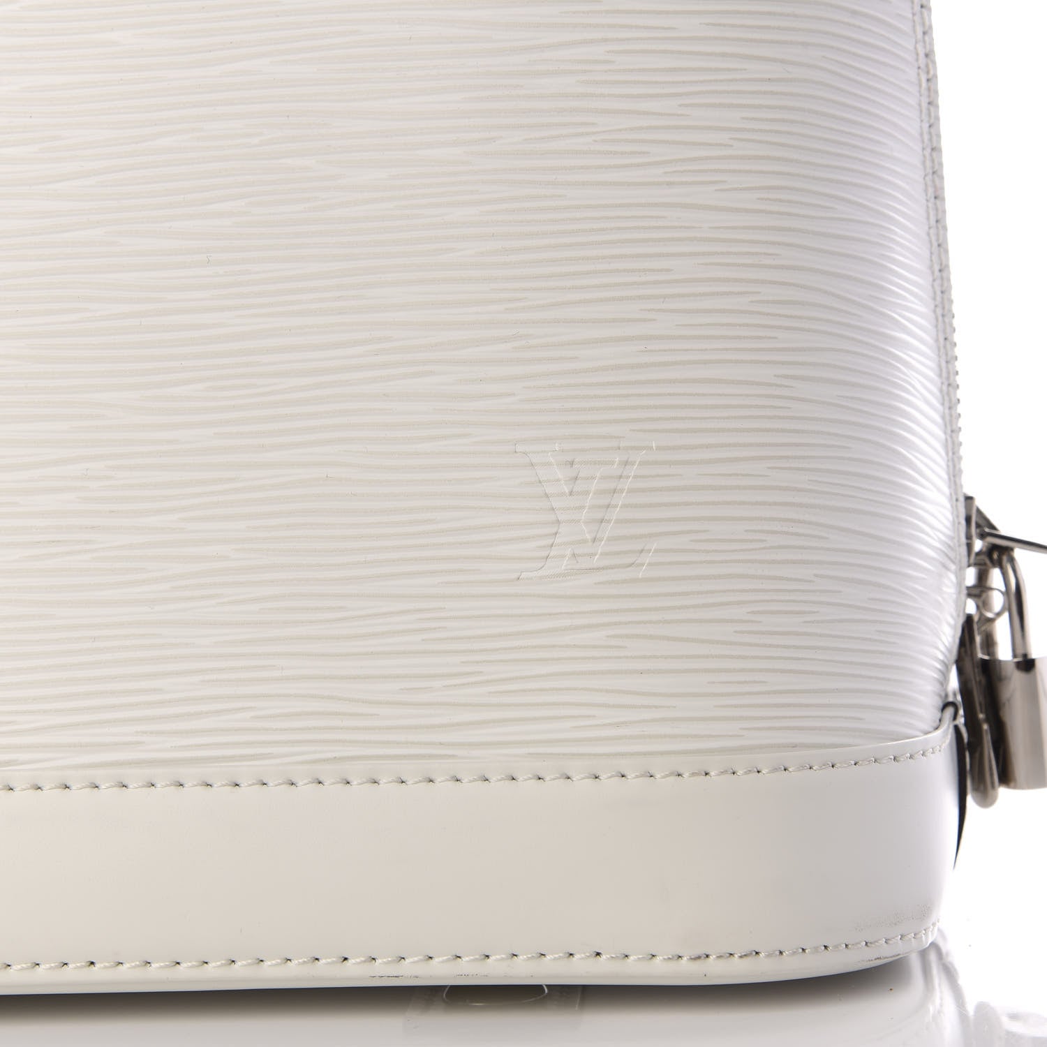 Louis Vuitton Epi Alma PM White 7 of 7