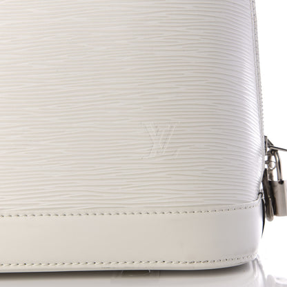 Louis Vuitton Epi Alma PM White 7 of 7
