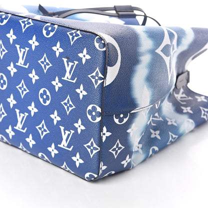 Louis Vuitton Monogram Escale Neonoe MM Blue 8 of 10