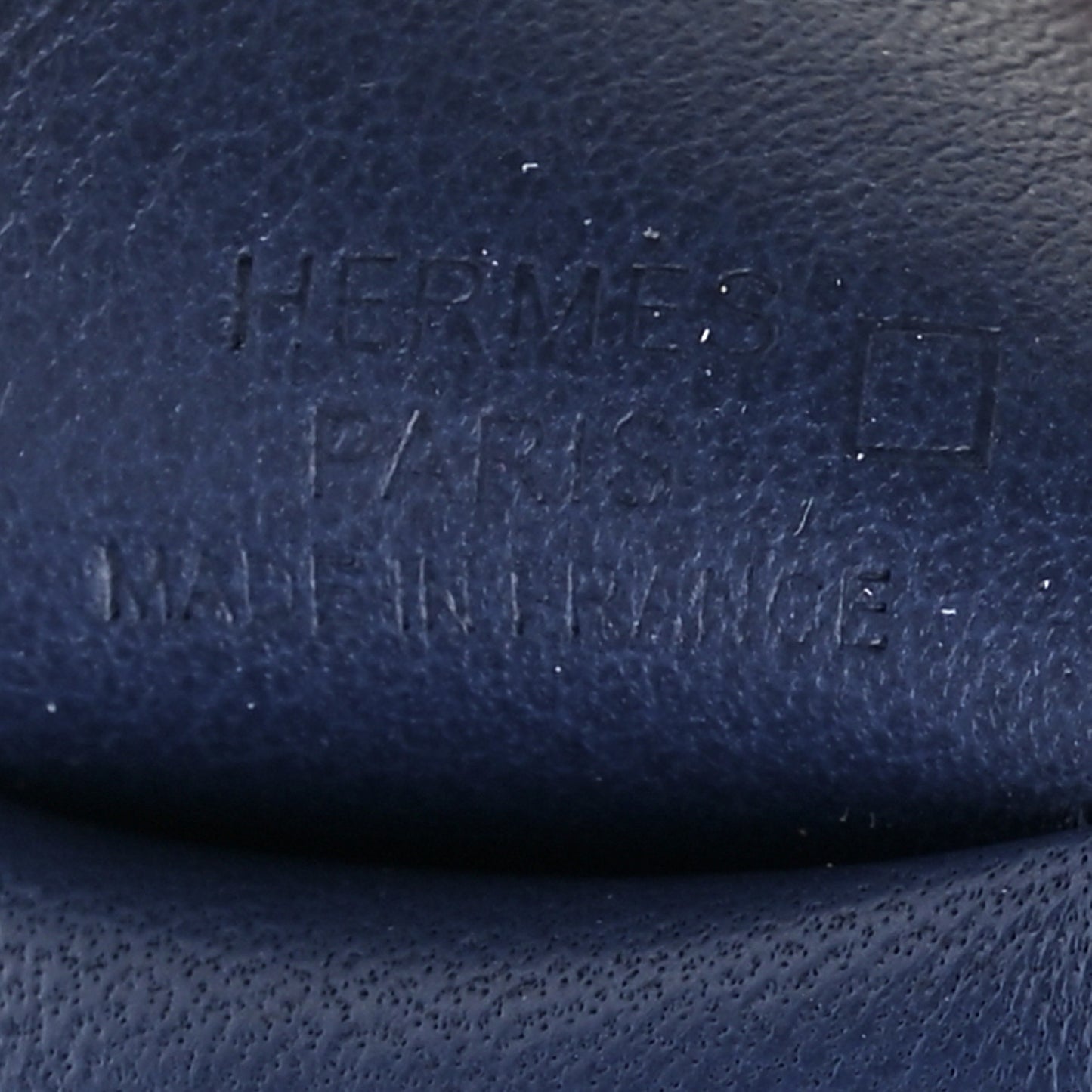 Milo Lambskin Matte Alligator Touch Grigri Rodeo Pegase Horse Bag Charm PM Bleu Saphir