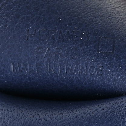 Hermes Milo Lambskin Matte Alligator Touch Grigri Rodeo Pegase Horse Bag Charm PM Bleu Saphir 3 of 4