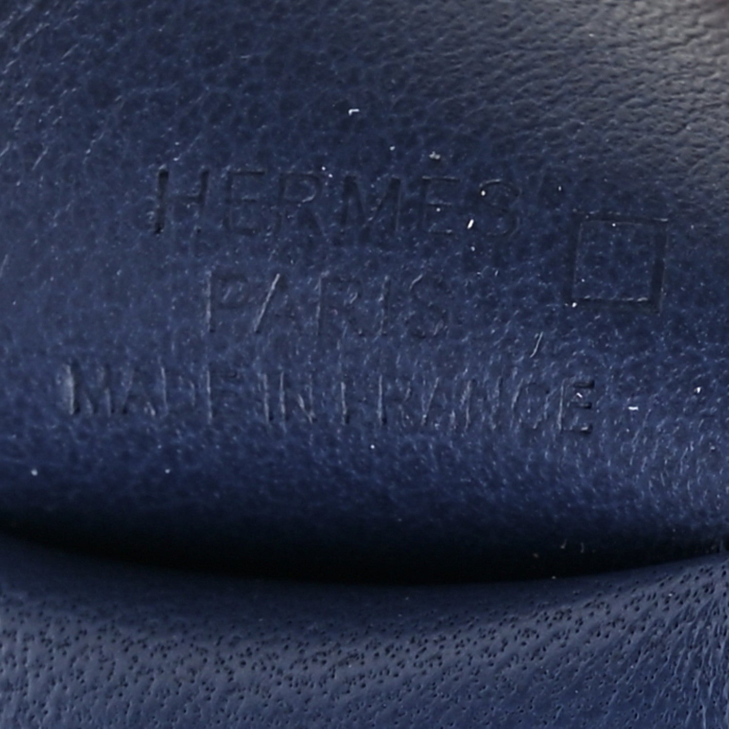 Hermes Milo Lambskin Matte Alligator Touch Grigri Rodeo Pegase Horse Bag Charm PM Bleu Saphir Bleu Saphir 3 of 4