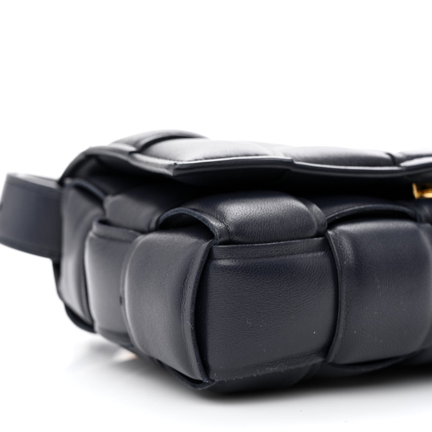 Nappa Maxi Intrecciato Small Padded Cassette Crossbody Bag Space