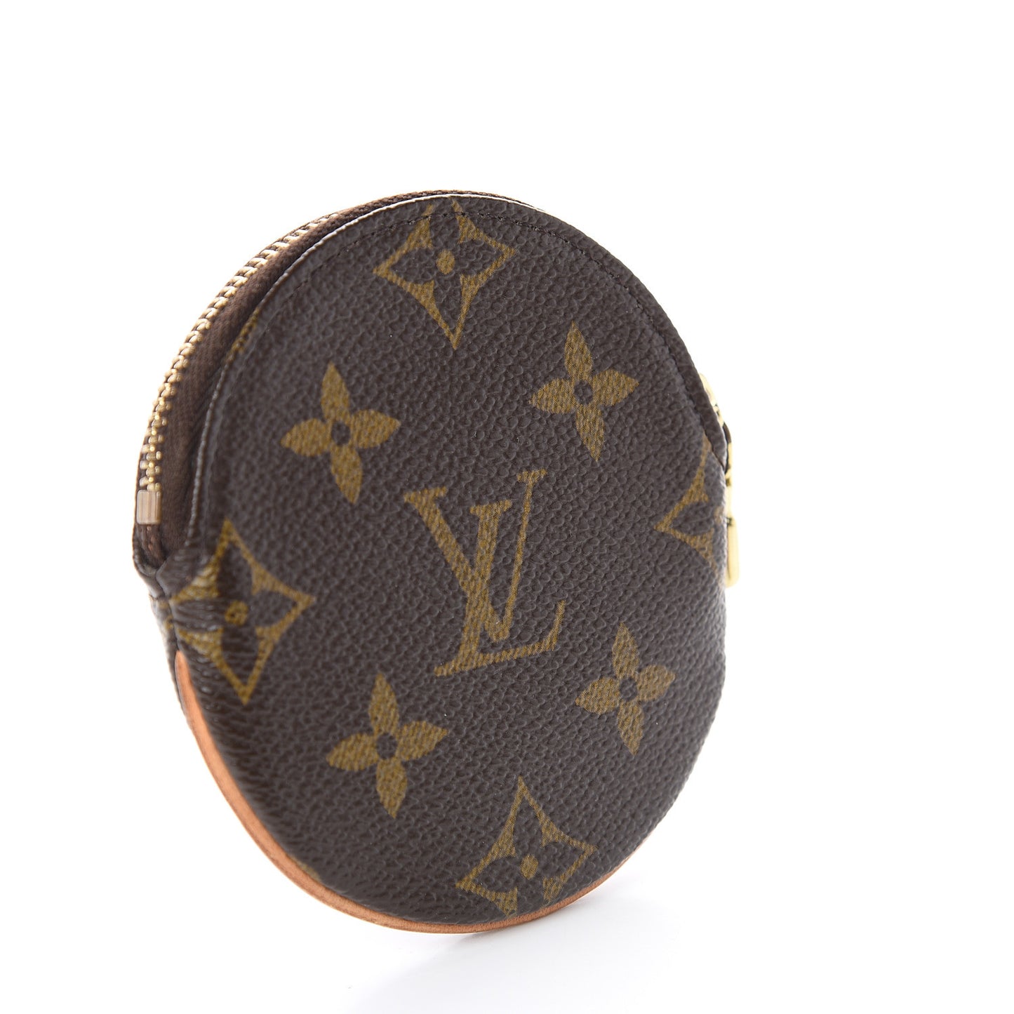 Monogram Round Coin Purse