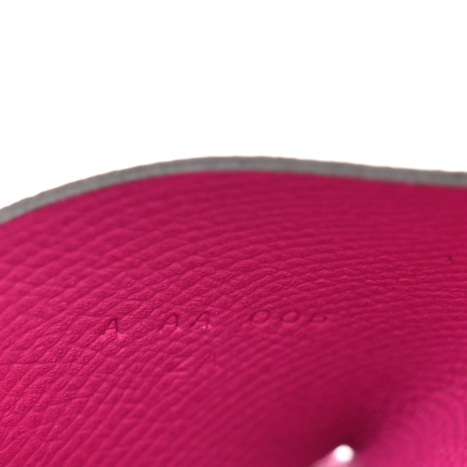 Hermes Epsom Calvi Card Case Rose Pourpre 7 of 9