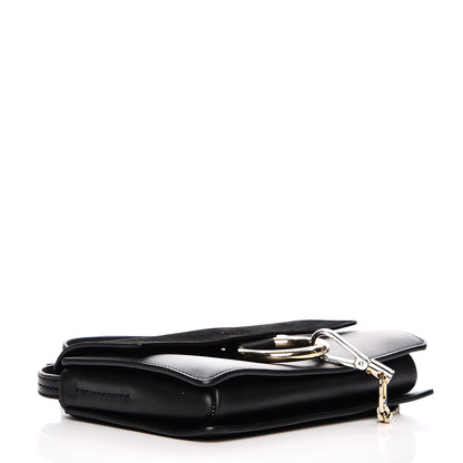 Chloe Suede Calfskin Small Faye Shoulder Bag Black 5 of 10