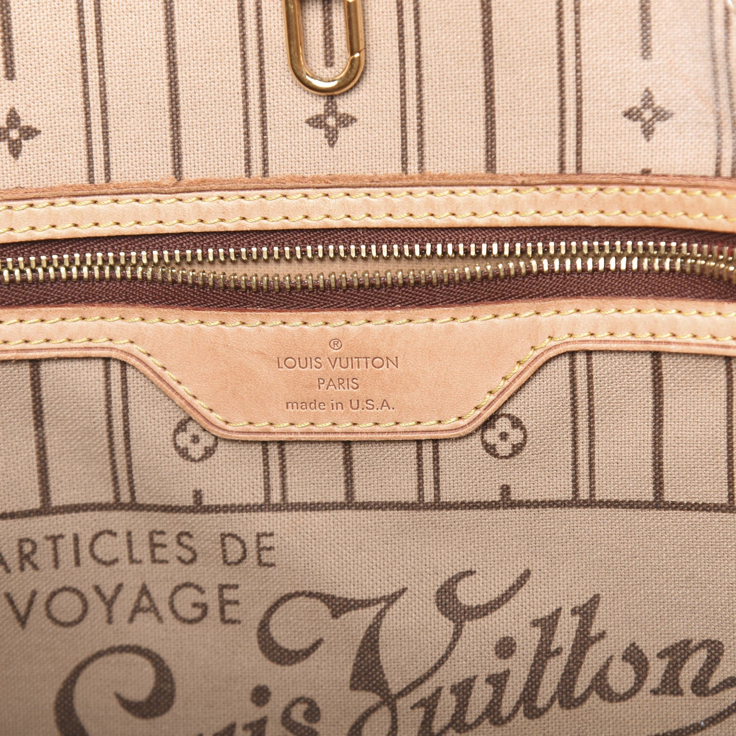 Louis Vuitton Monogram Neverfull MM 6 of 15