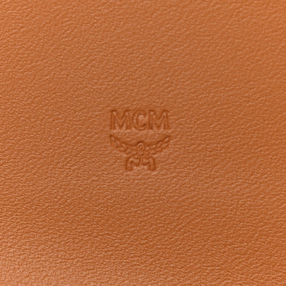 MCM Visetos Large Patricia Wallet On Chain Cognac 8 of 8