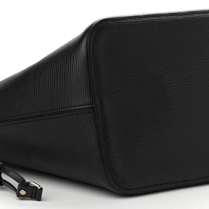 Louis Vuitton Epi Neverfull MM Black 8 of 11