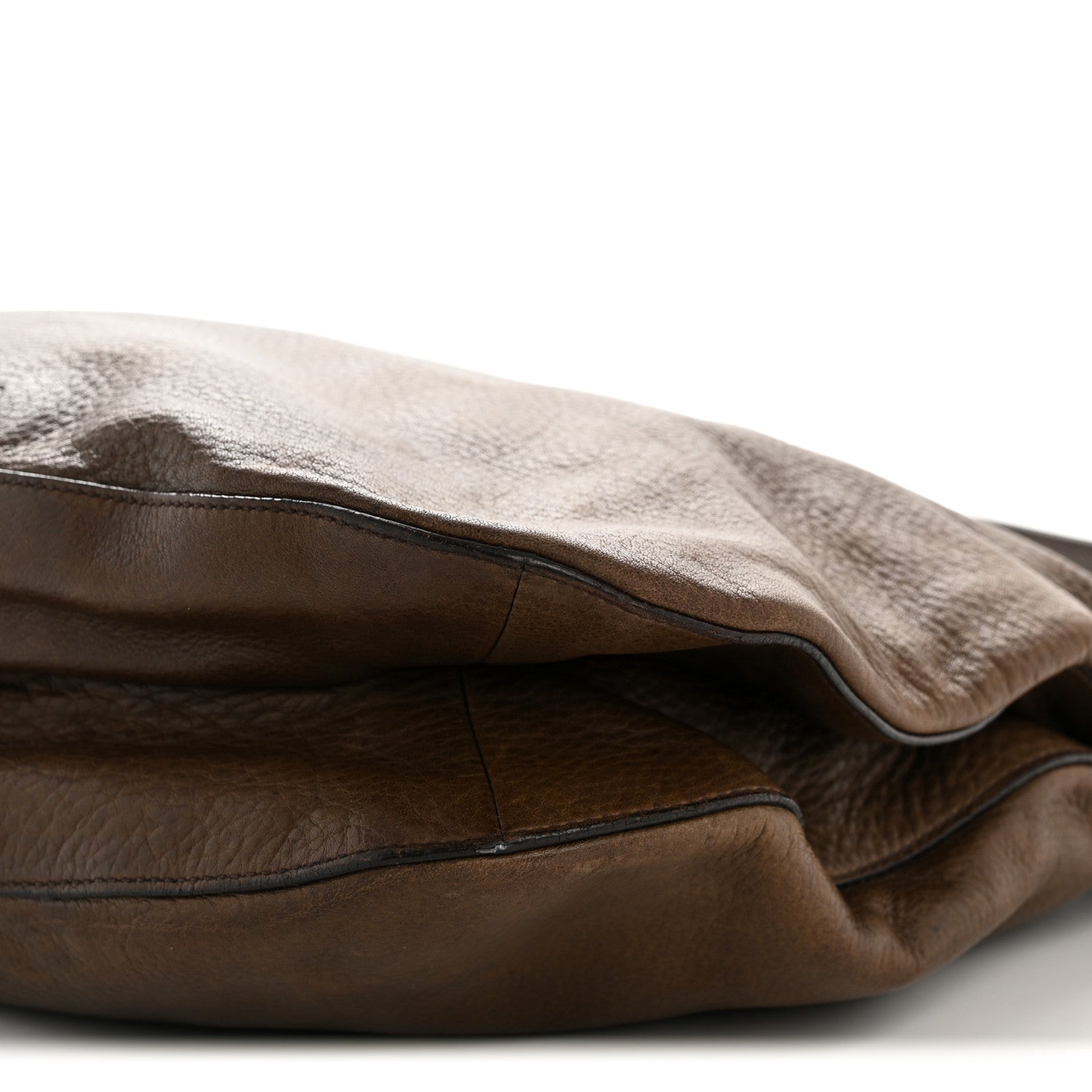Prada Vitello Daino Hobo  Brown 10 of 17