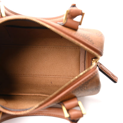 MCM Lauretos Nappa Mini Ella Boston Bag Cognac 5 of 10