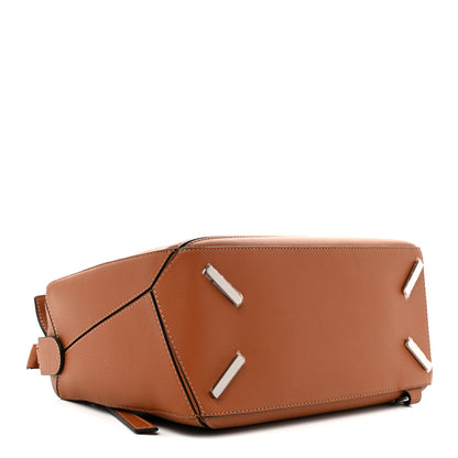 Loewe Calfskin Medium Puzzle Bag Tan 4 of 9