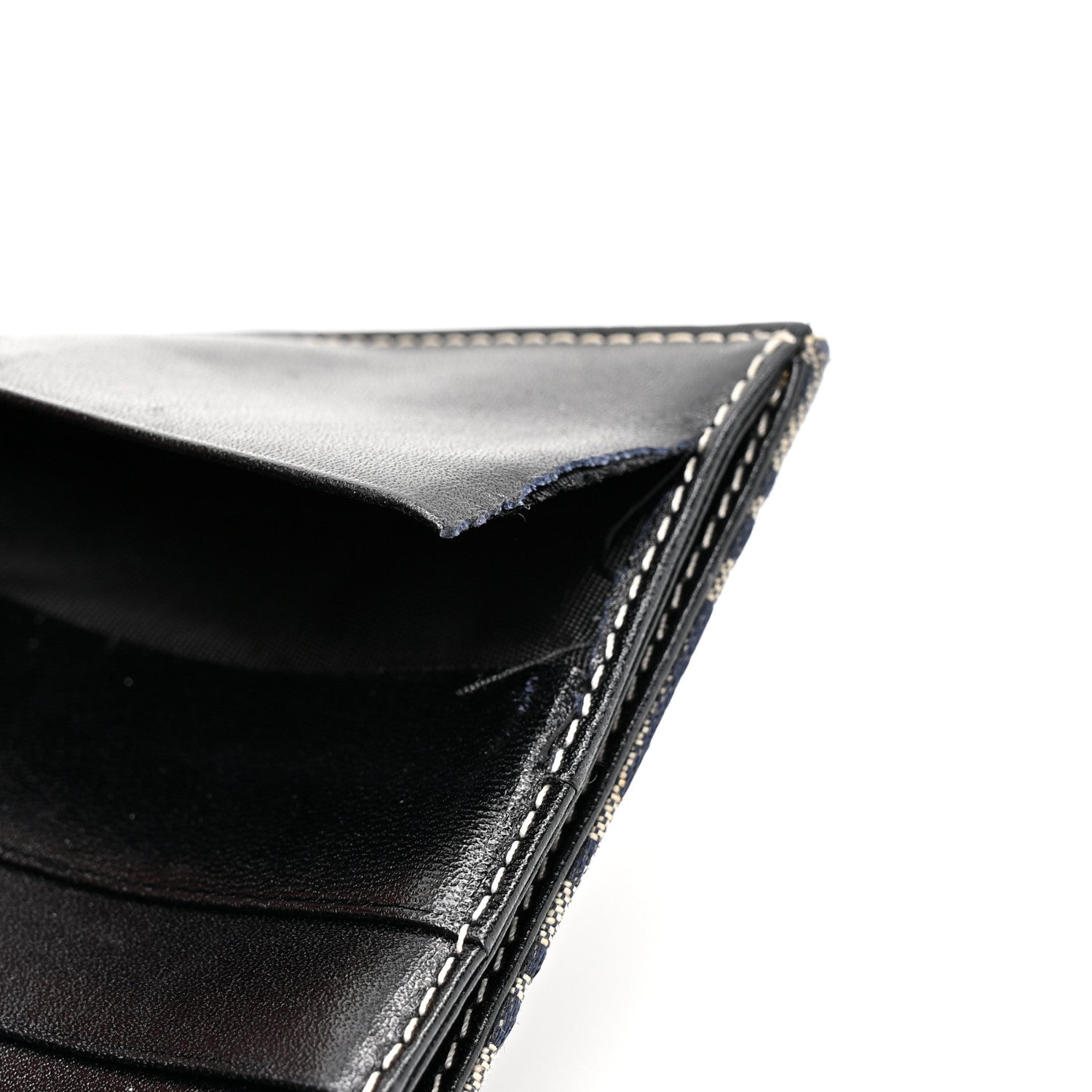 Fendi Zucchino Forever Continental Wallet Navy 9 of 12
