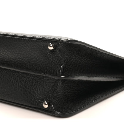 Fendi Cuoio Romano Selleria Chamois Medium Peekaboo I SEE U Satchel Black Camel Sunflower 10 of 10