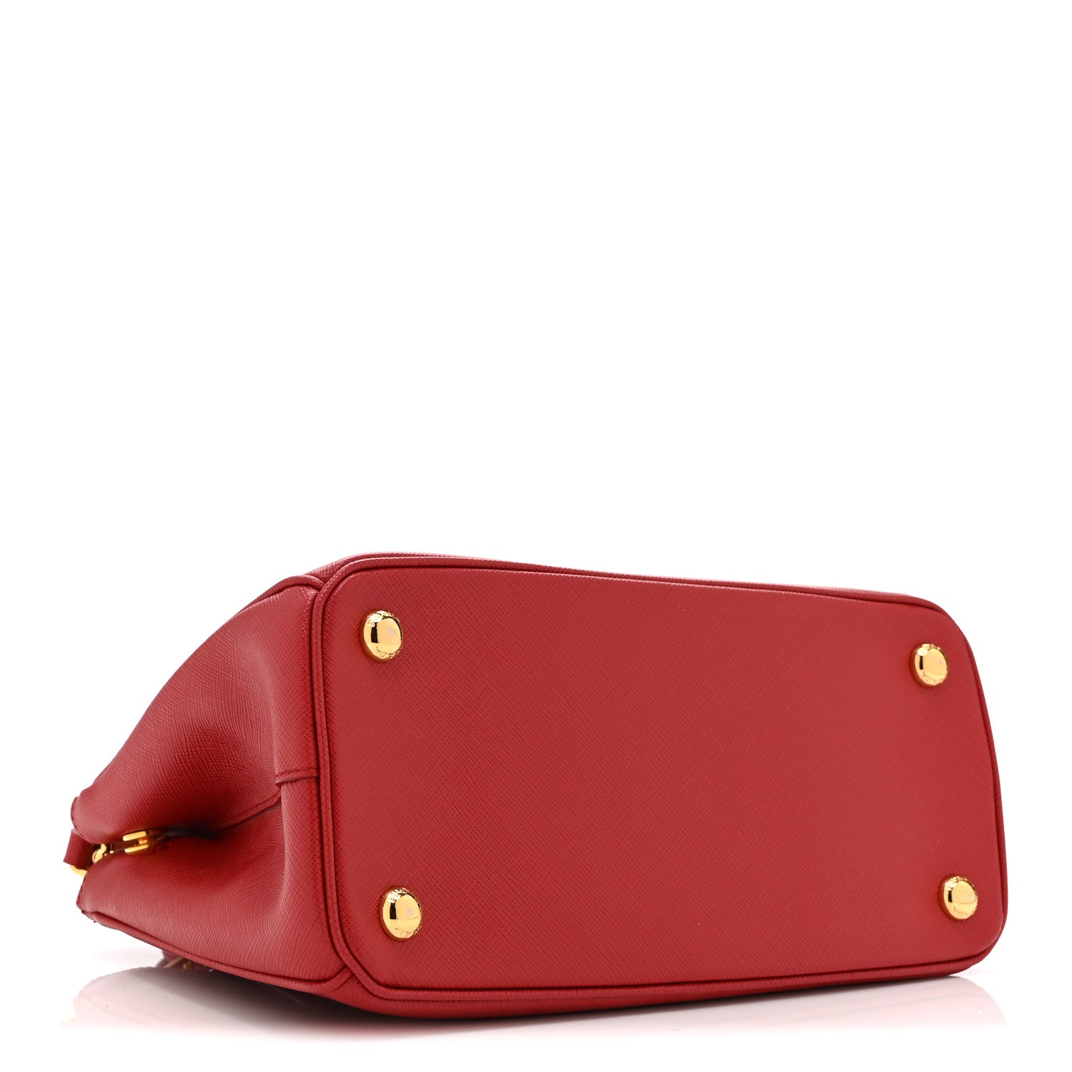 Prada Saffiano Lux Small Galleria Double Zip Tote Fuoco 4 of 12