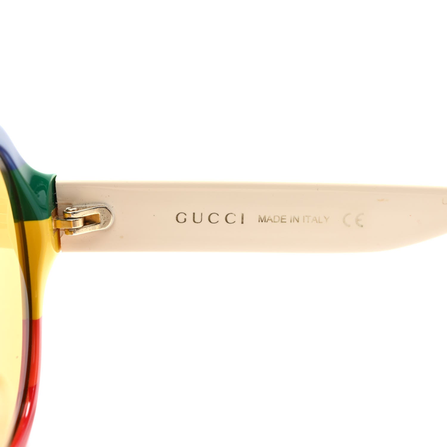 Gucci Round Web Sunglasses GG0280SA Light Beige Multicolor 5 of 7