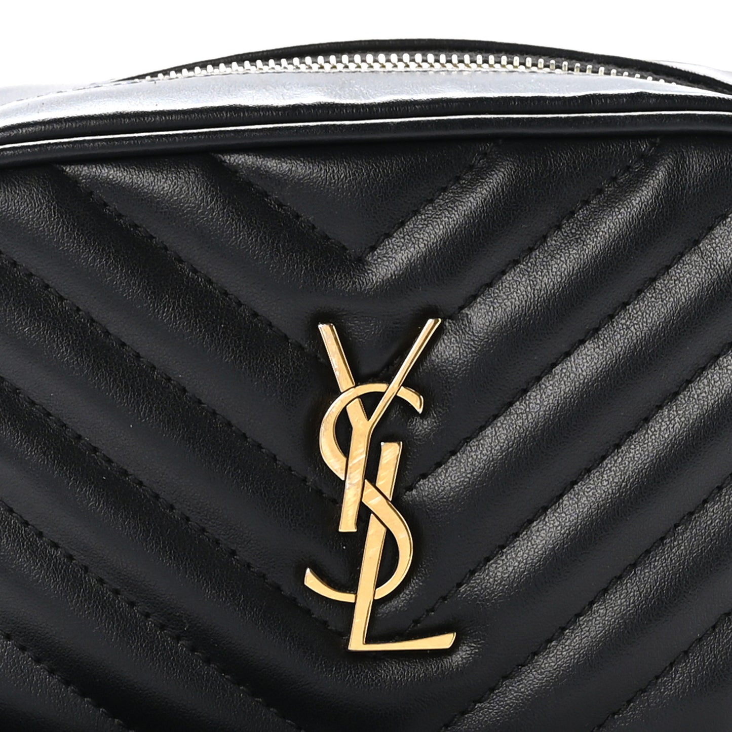 Calfskin Matelasse Monogram Lou Belt Bag Black