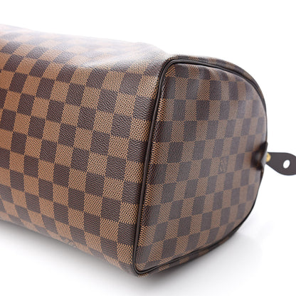 Louis Vuitton Damier Ebene Speedy 30 9 of 11