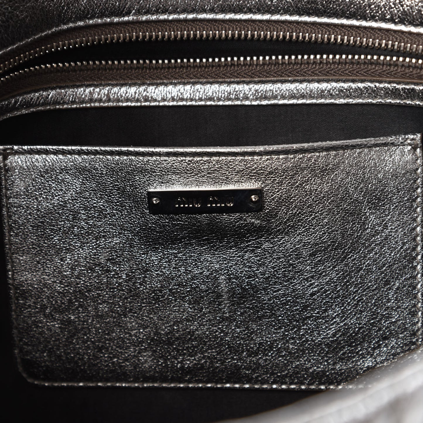 Metallic Nappa Matelasse Crystal Flap Clutch Cromo
