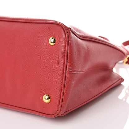 Prada Saffiano Lux Medium Tote Fuoco 6 of 14