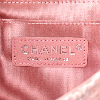 Chanel Tweed Braid Mini Reissue Square Flap Pink 5 of 8