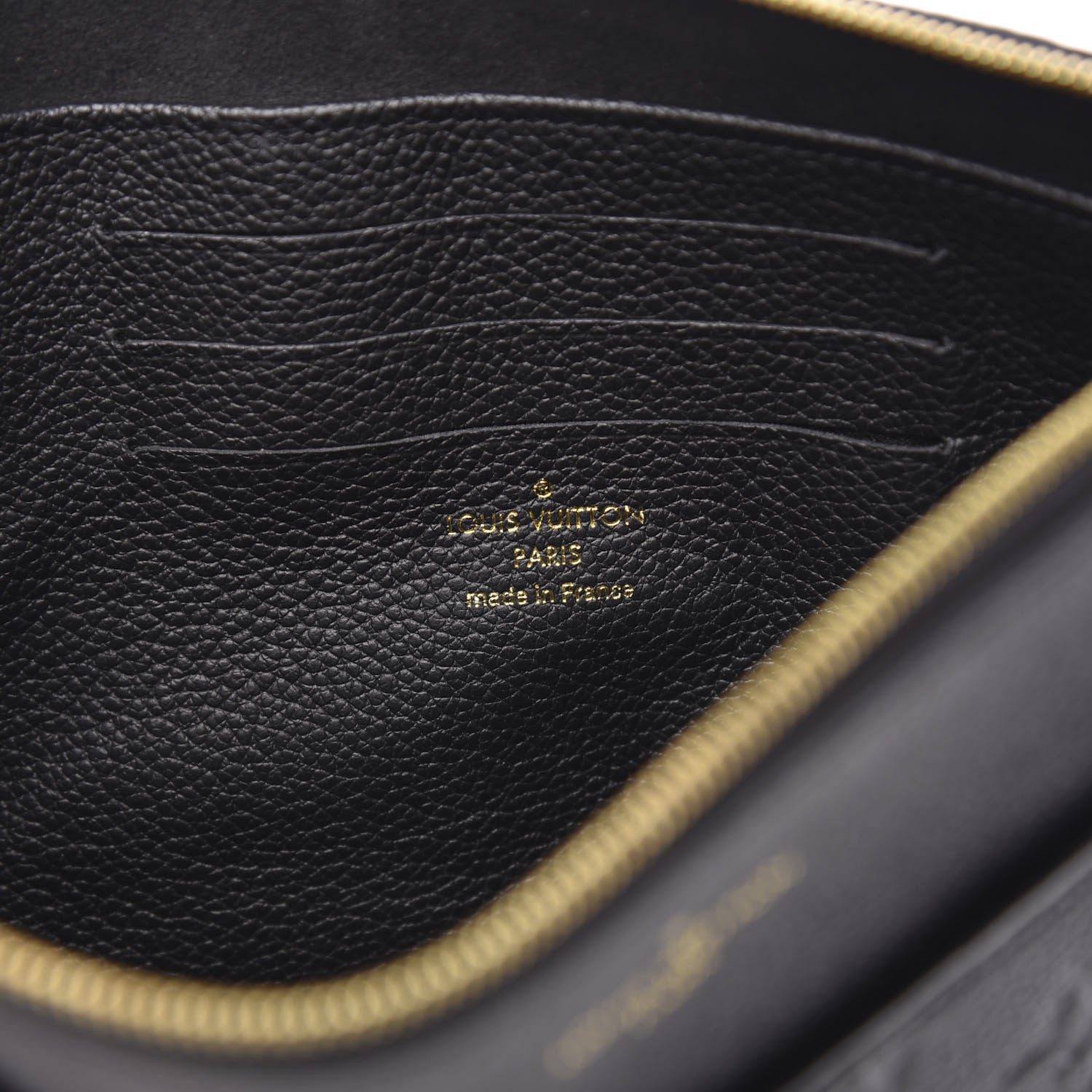 Louis Vuitton Empreinte Pochette Melanie MM Black 6 of 9
