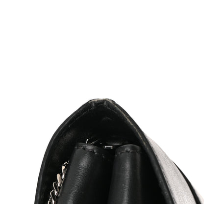 Versace Vitello Virtus Chain Clutch Black 13 of 17