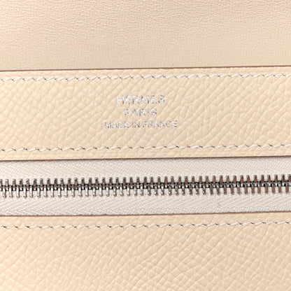 Hermes Epsom New H Passant Toutenmain Wallet Craie 6 of 8