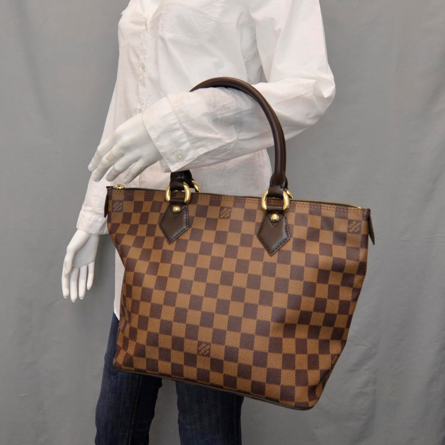 Louis Vuitton Damier Ebene Saleya PM 2 of 6