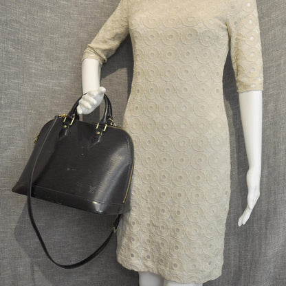 Louis Vuitton Epi Alma Black 2 of 8