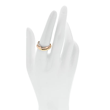 Cartier 18K Pink Yellow White Gold Classic Trinity Ring 55 7.25 2 of 5