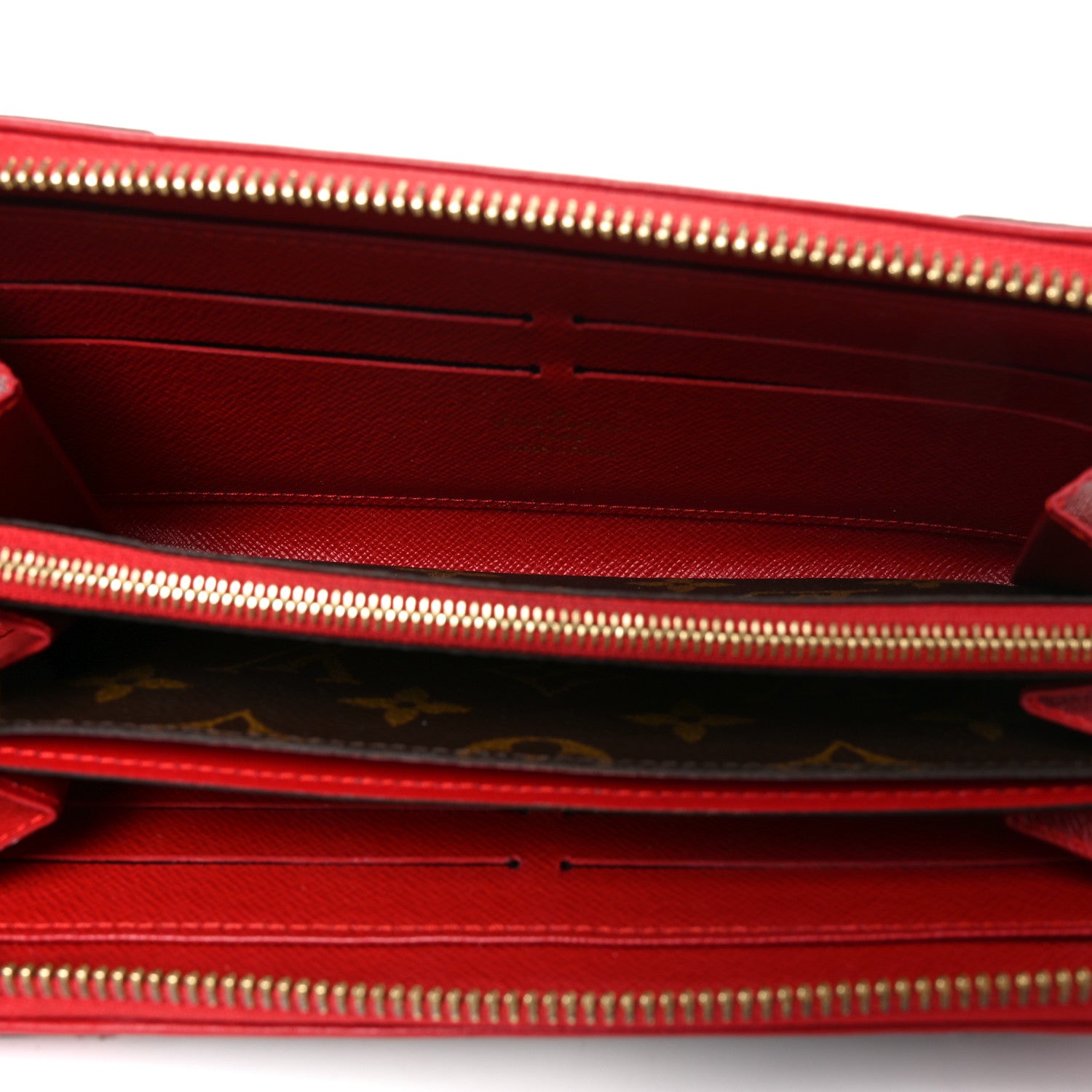 Louis Vuitton Monogram Retiro Zippy Wallet Cherry 5 of 7