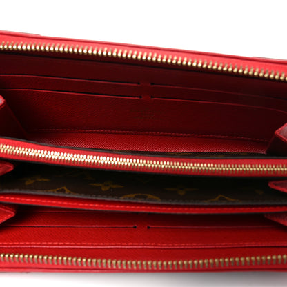 Louis Vuitton Monogram Retiro Zippy Wallet Cherry 5 of 7