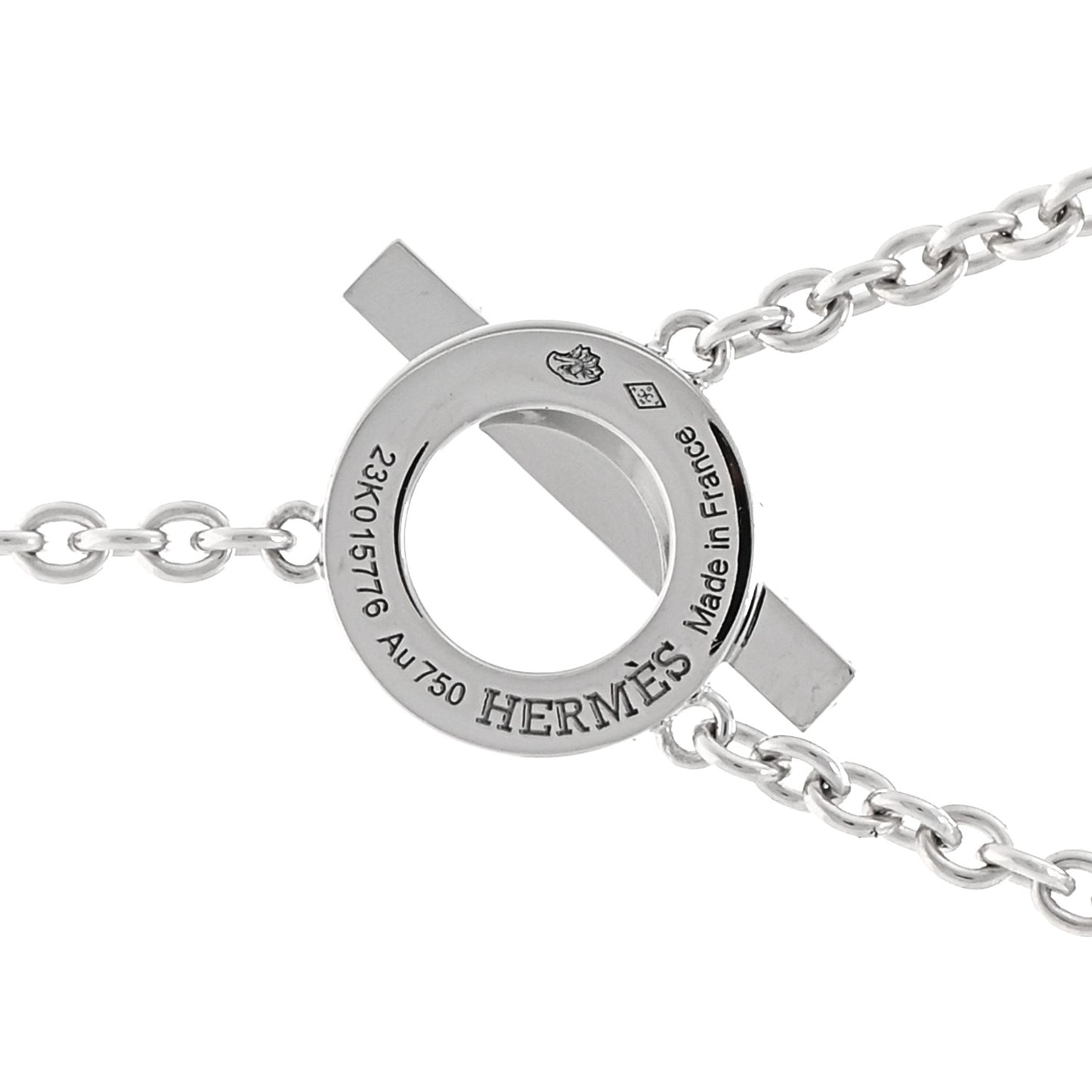 18K White Gold Diamond Finesse Lariat Necklace