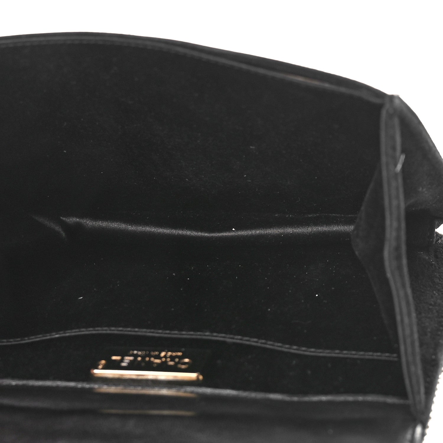 Chanel Crystal Quilted Clutch Silver 5 of 12