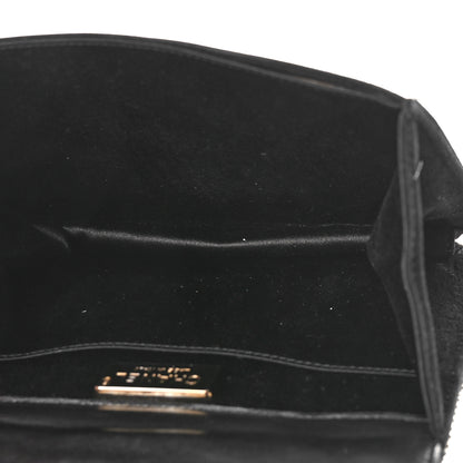 Chanel Crystal Quilted Clutch Silver 5 of 12