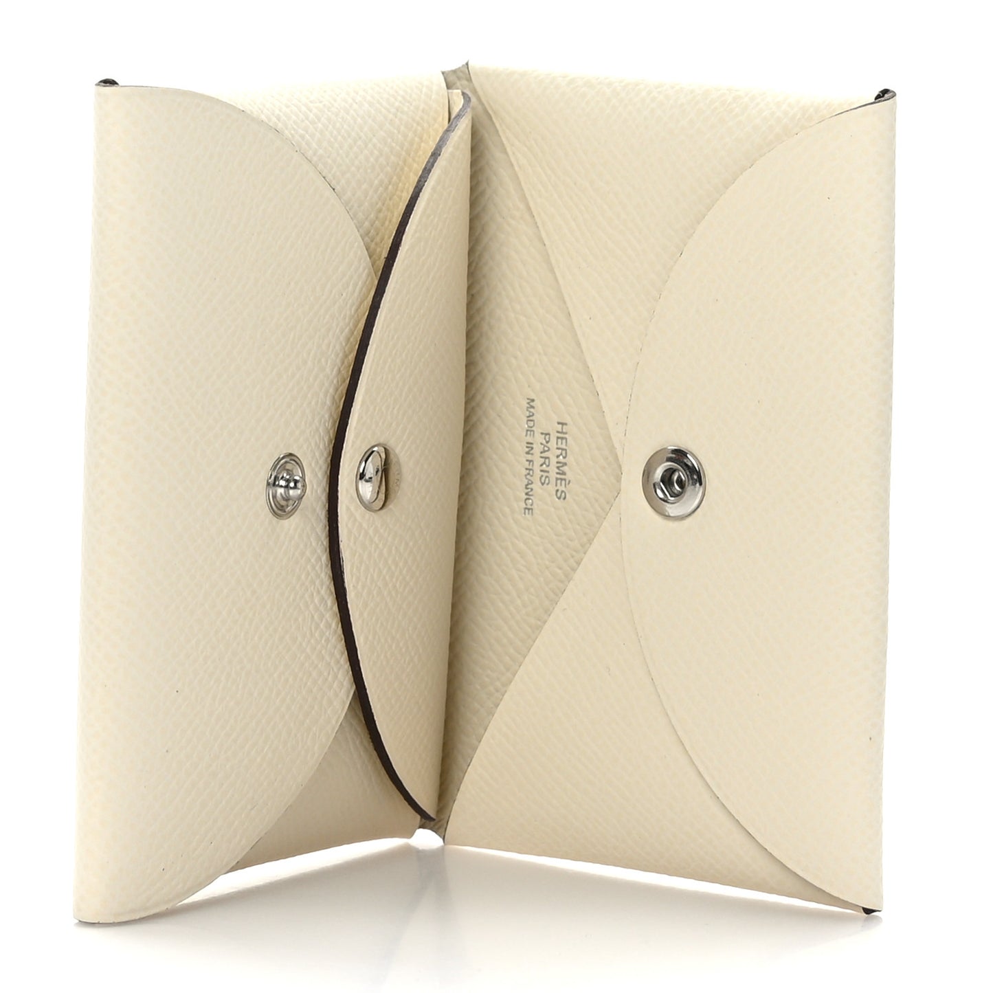 Epsom Calvi Duo Card Case Craie