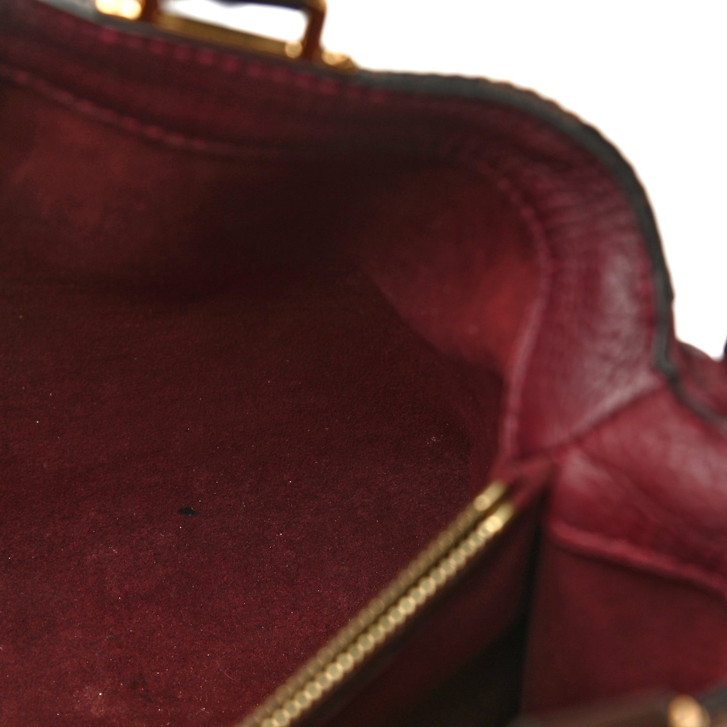Damier Ebene Cuir Taurillon Brittany Bordeaux