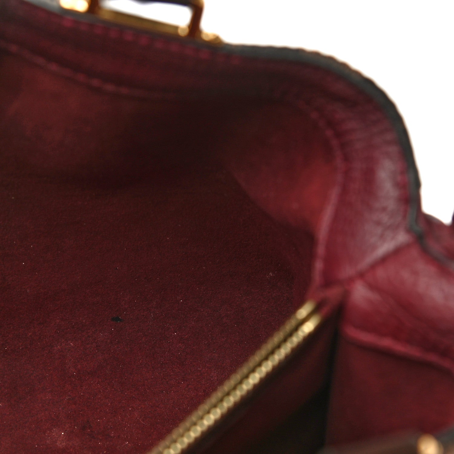 Louis Vuitton Damier Ebene Cuir Taurillon Brittany Bordeaux 11 of 25