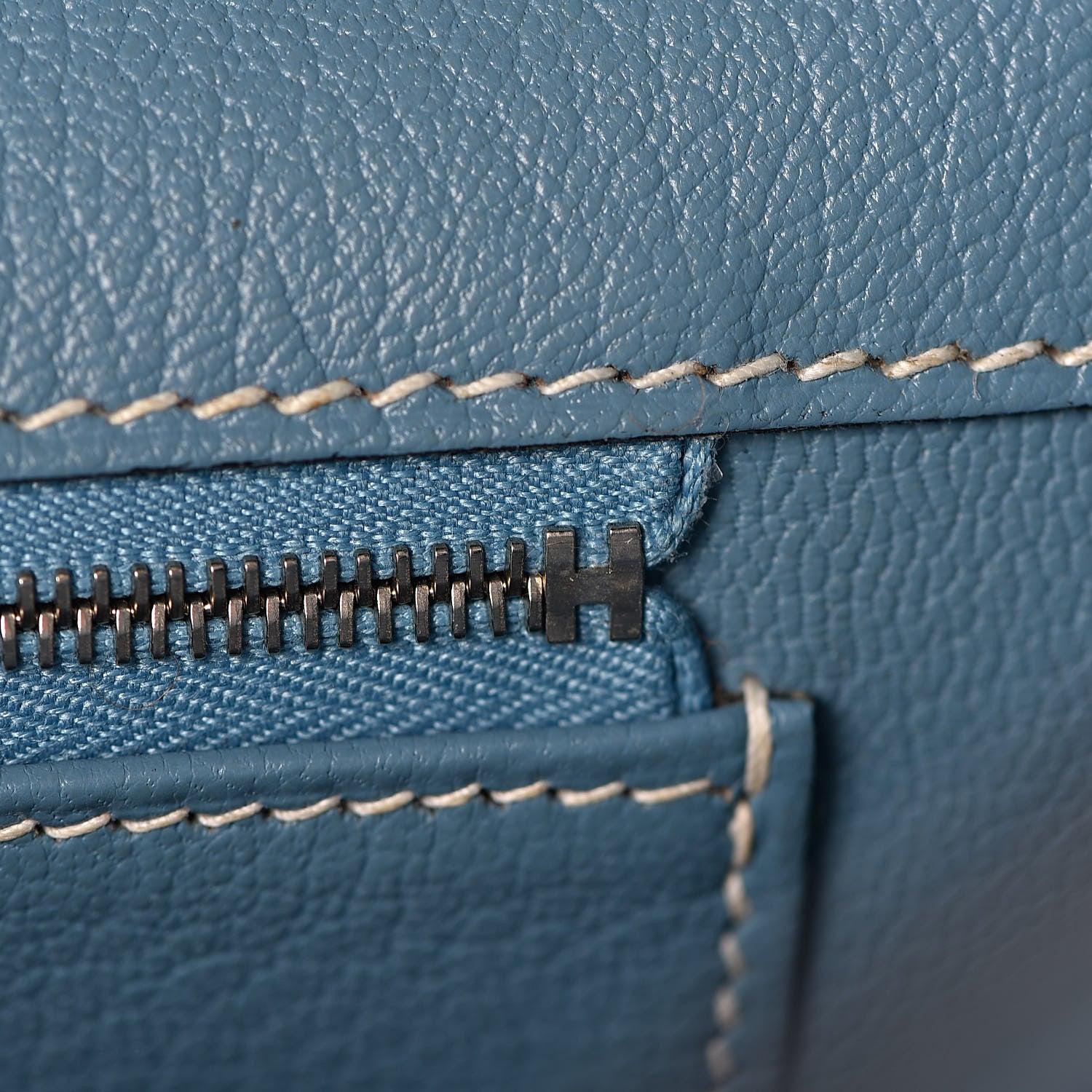 Hermes Togo Birkin 35 Blue Jean 27 of 32