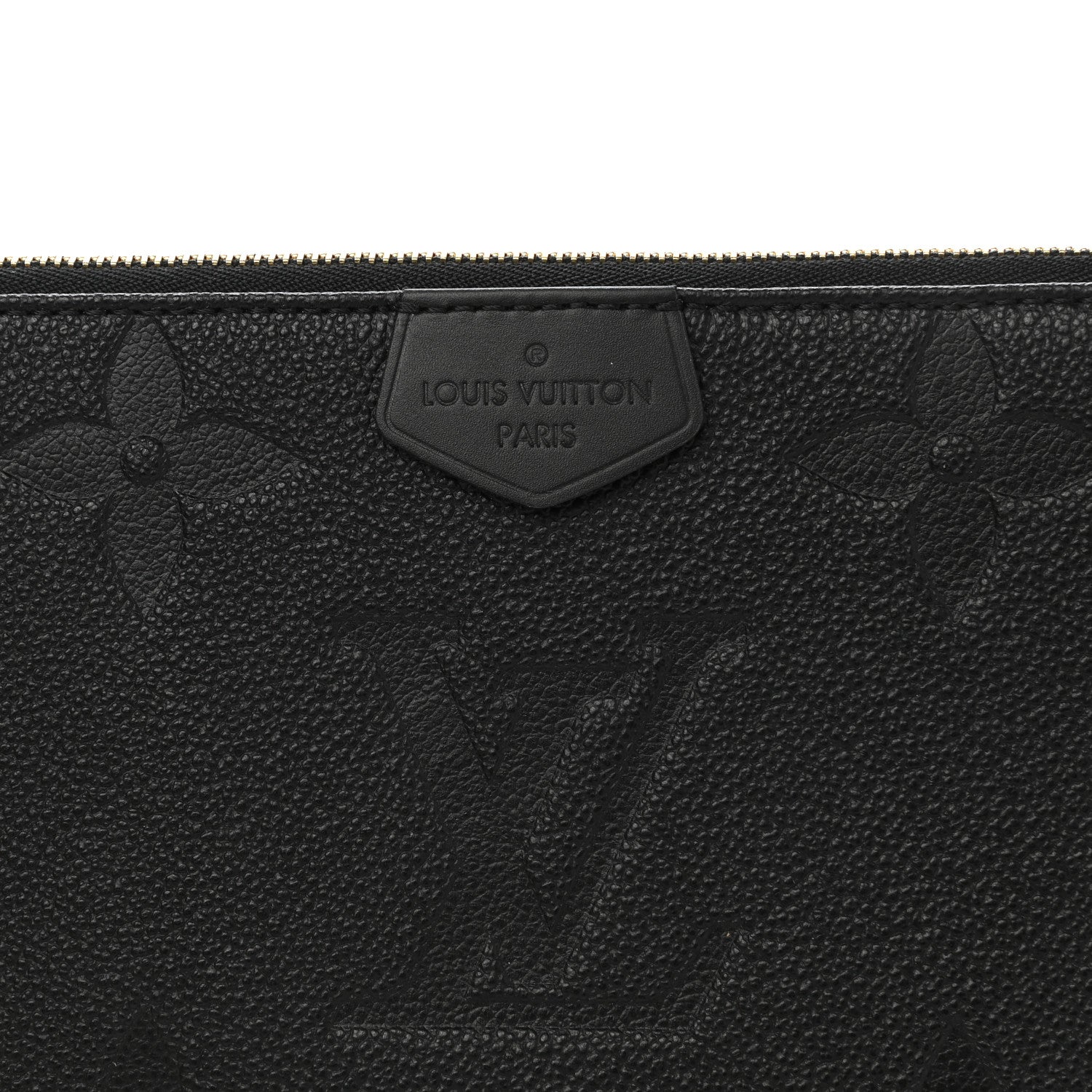 Louis Vuitton Empreinte Monogram Giant Multi Pochette Accessories Large Pochette Black 4 of 7