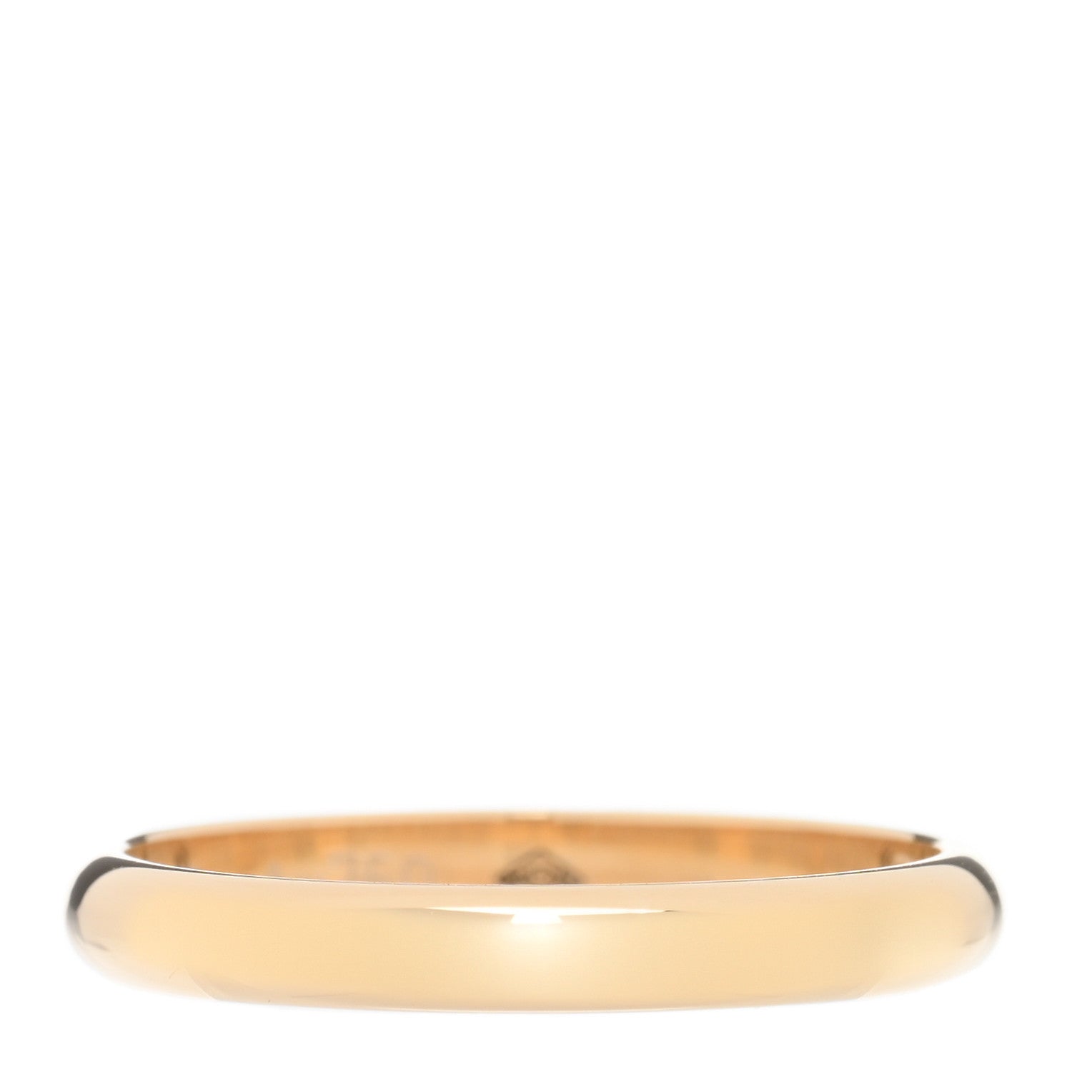 Cartier 18K Yellow Gold 2.5mm 1895 Wedding Band Ring 50 5.25 1 of 6