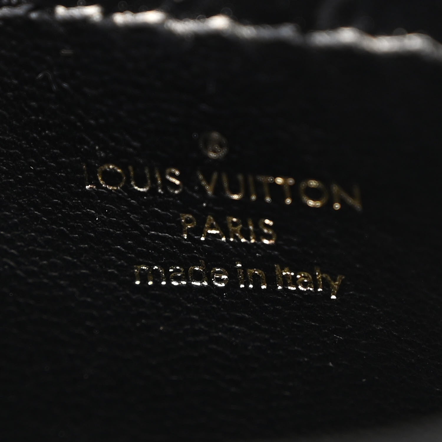 Louis Vuitton Lambskin Malletage Pico GO-14 White Black 6 of 12