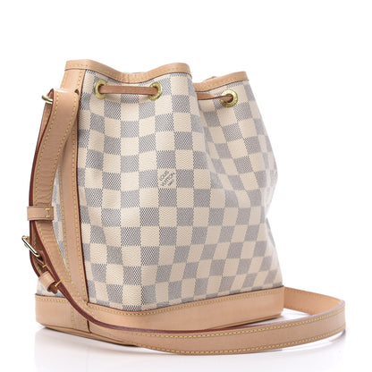 Louis Vuitton Damier Azur Noe BB 3 of 12