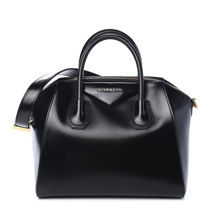 Givenchy Shiny Lord Calfskin Small Antigona Black 1 of 9