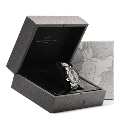 IWC Stainless Steel 39mm Prada GST Chronograph Automatic Watch IW370802 6 of 6