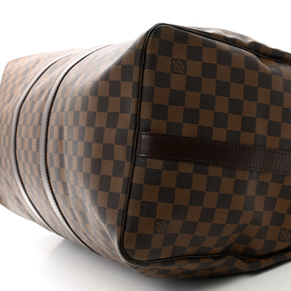 Louis Vuitton Damier Ebene Keepall Bandouliere 55 10 of 10