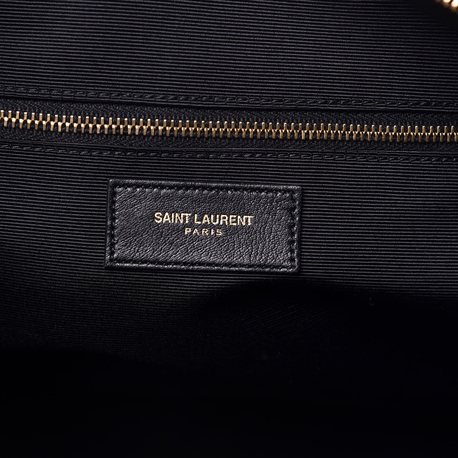 Saint Laurent Calfskin Classic Duffle 24 Black 6 of 13