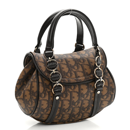 Christian Dior Monogram Mini Romantique Trotter Bag Brown 3 of 10